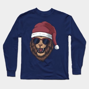 Christmas lion Long Sleeve T-Shirt